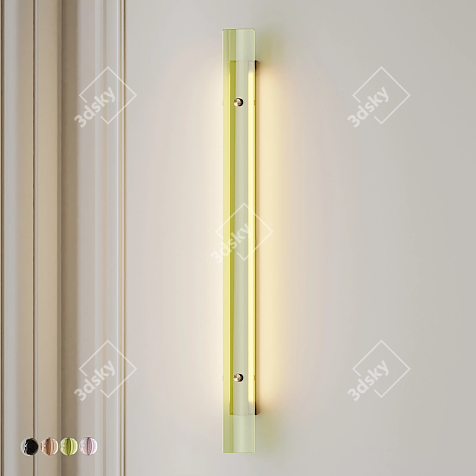 Hamearis Lucina DIY Wall Sconce 3D model image 1
