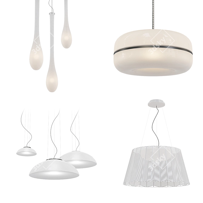 Modern Lighting Collection 3D model image 1