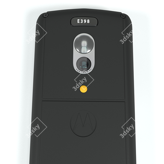 Motorola E398: High Polygonal Model 3D model image 5