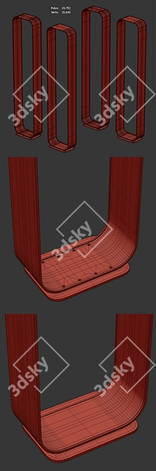 Adjustable Stand Light in Various Formats 3D model image 5