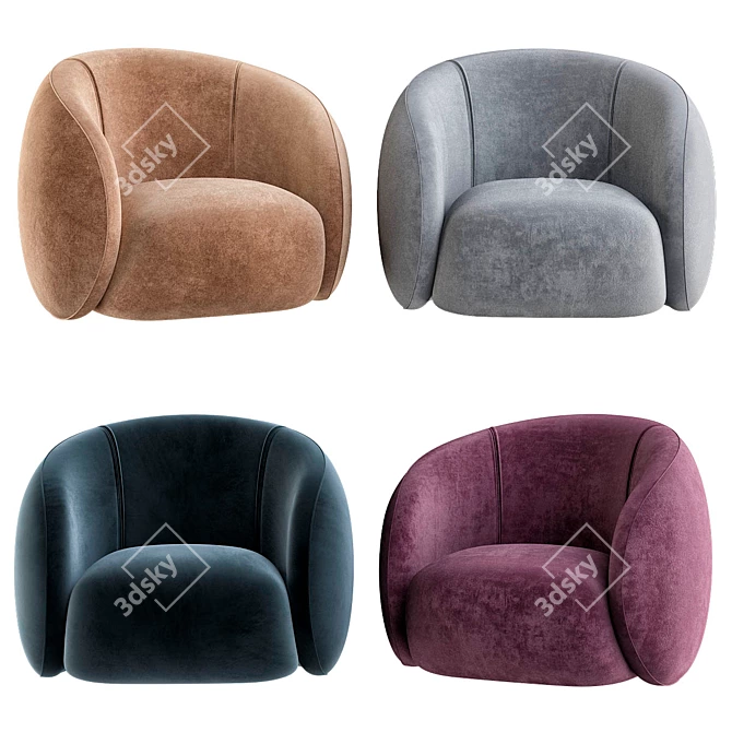 Elegance in Comfort: Sesta BOTERO 3D model image 1