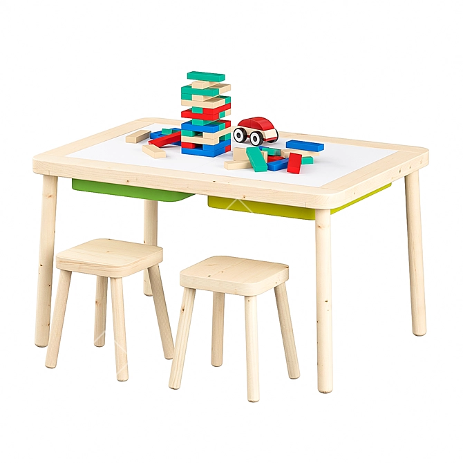  Playfully Organize with IKEA FLISAT 3D model image 1