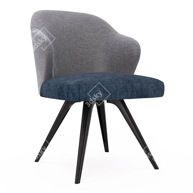 Modern Leslie Table Set 3D model image 3