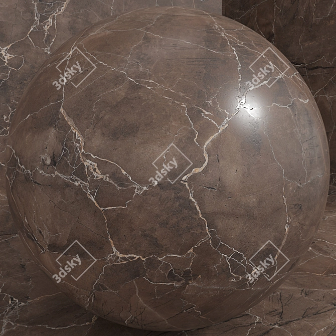 Seamless Stone & Marble Set 145 3D model image 2