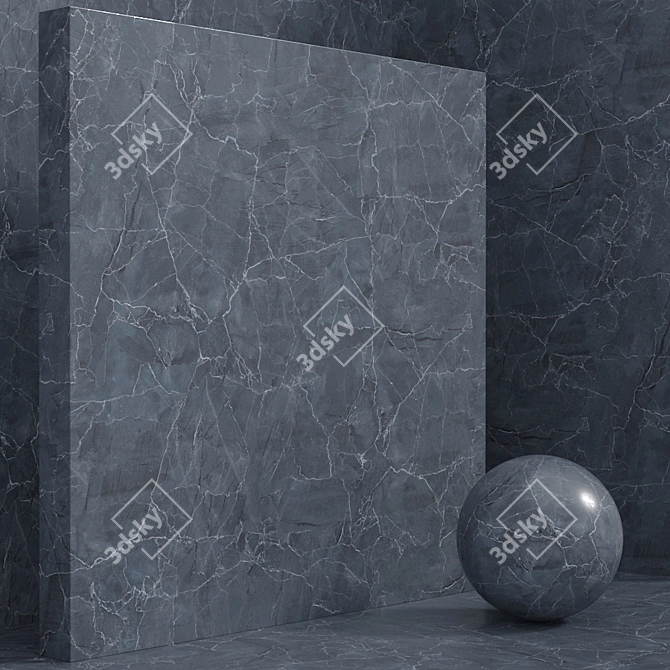 Seamless Stone & Marble Set 145 3D model image 5