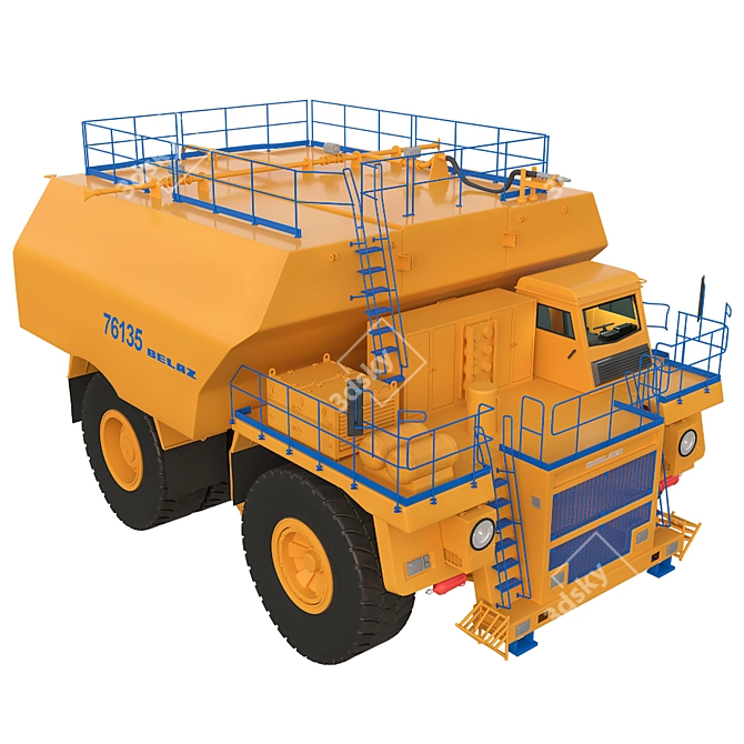 Belaz 76135: Heavy-Duty Sprinkler 3D model image 2