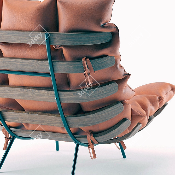 Versatile Armchair for Stylish Interiors 3D model image 1