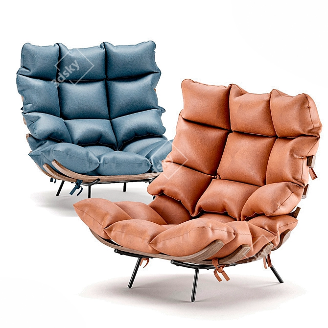 Versatile Armchair for Stylish Interiors 3D model image 3
