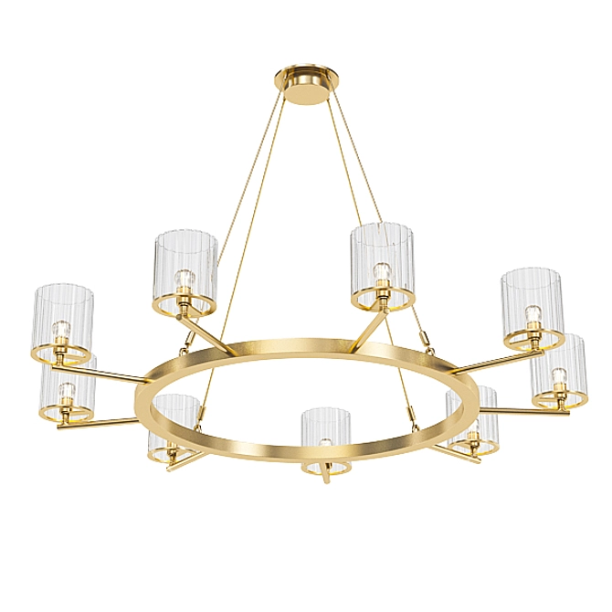 Modern Chandelier Collection 3D model image 4