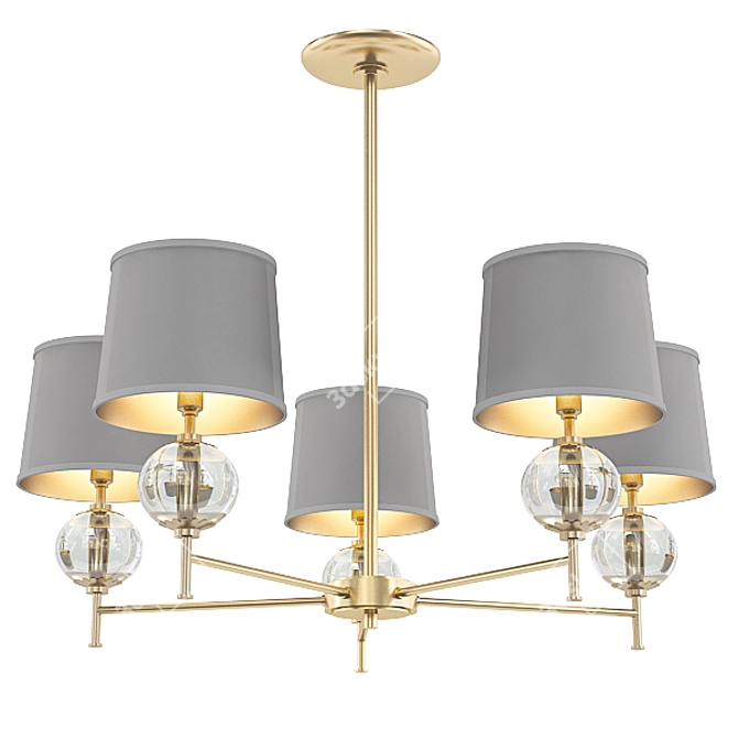 Modern Chandelier Collection 3D model image 4