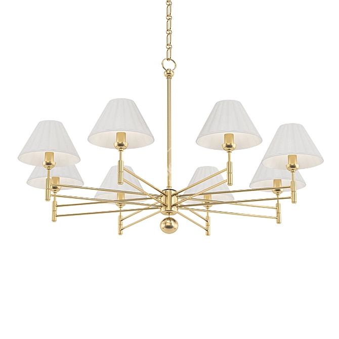 Modern Chandelier Collection 3D model image 5
