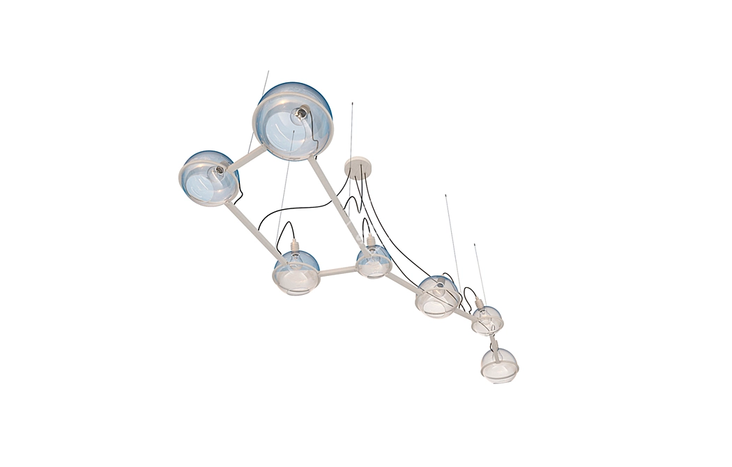 Stunning "Ursa Major" Chandelier 3D model image 9