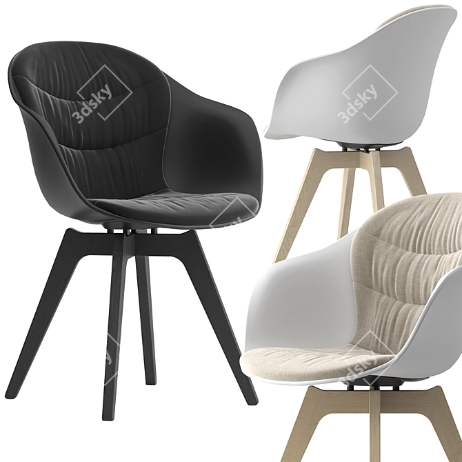Modern BoConcept Adelaide Chair 3D model image 1
