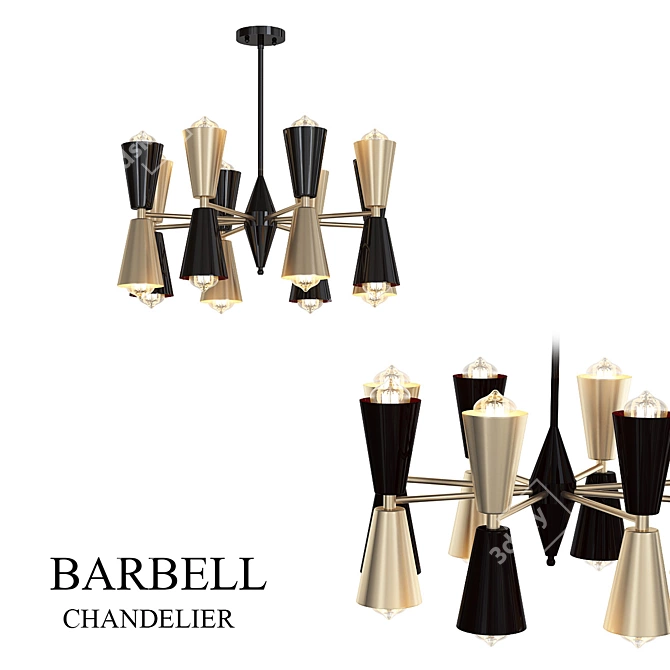 UltraFit Barbell 2013: V-Ray Render 3D model image 1