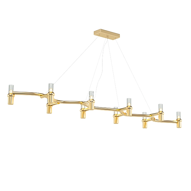 Modern Chandeliers Collection 3D model image 4