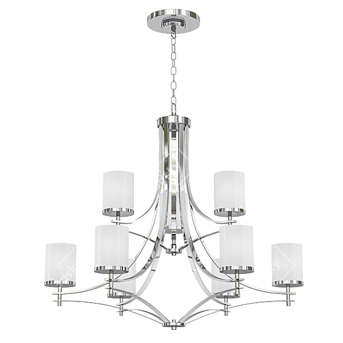 Modern Chandelier Collection: Set135 3D model image 3