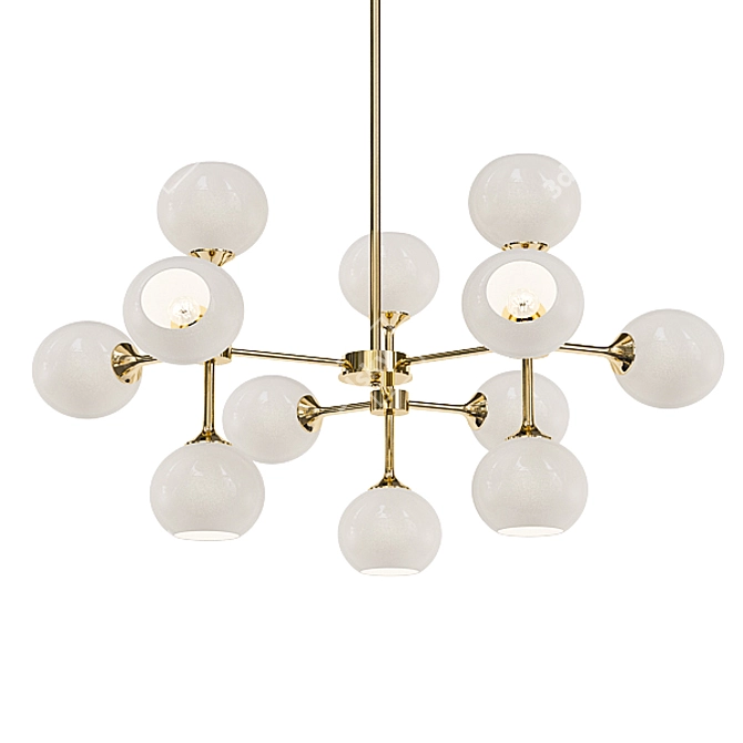 Modern Chandelier Collection 3D model image 3