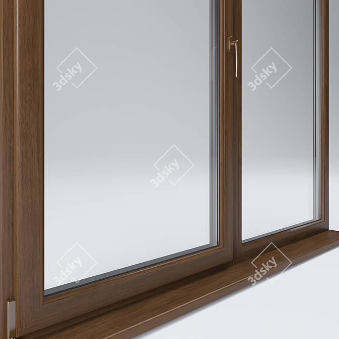 Title: Adjustable Multi-UVW Window 3D model image 2