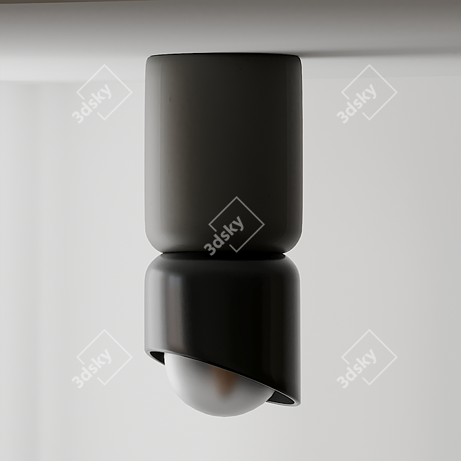 TERRA 1.5 Ceiling Lamp: Elegant Illumination by MARZ 3D model image 2