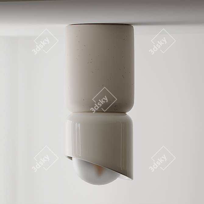 TERRA 1.5 Ceiling Lamp: Elegant Illumination by MARZ 3D model image 3