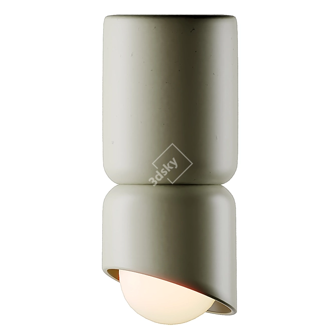 TERRA 1.5 Ceiling Lamp: Elegant Illumination by MARZ 3D model image 6