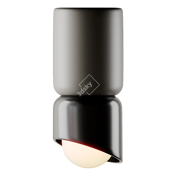 TERRA 1.5 Ceiling Lamp: Elegant Illumination by MARZ 3D model image 7