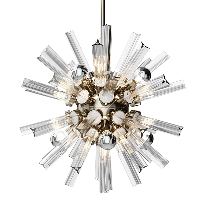 Elegant Hanley Mini Pendant Light 3D model image 1