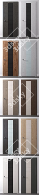 Title: Sofia Rain Door: Customize Your Style 3D model image 2