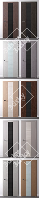 Title: Sofia Rain Door: Customize Your Style 3D model image 3