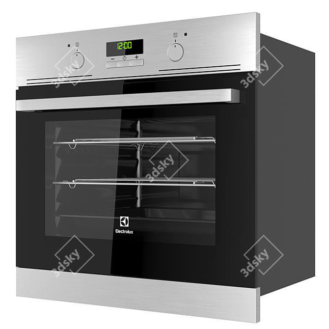 Electrolux EZB52430AX Built-In Oven - Sleek and Efficient 3D model image 2