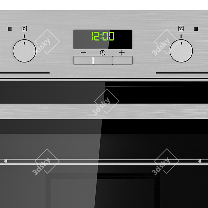 Electrolux EZB52430AX Built-In Oven - Sleek and Efficient 3D model image 3