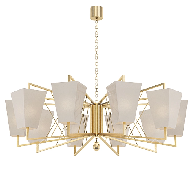Contemporary Chandelier Collection 3D model image 2