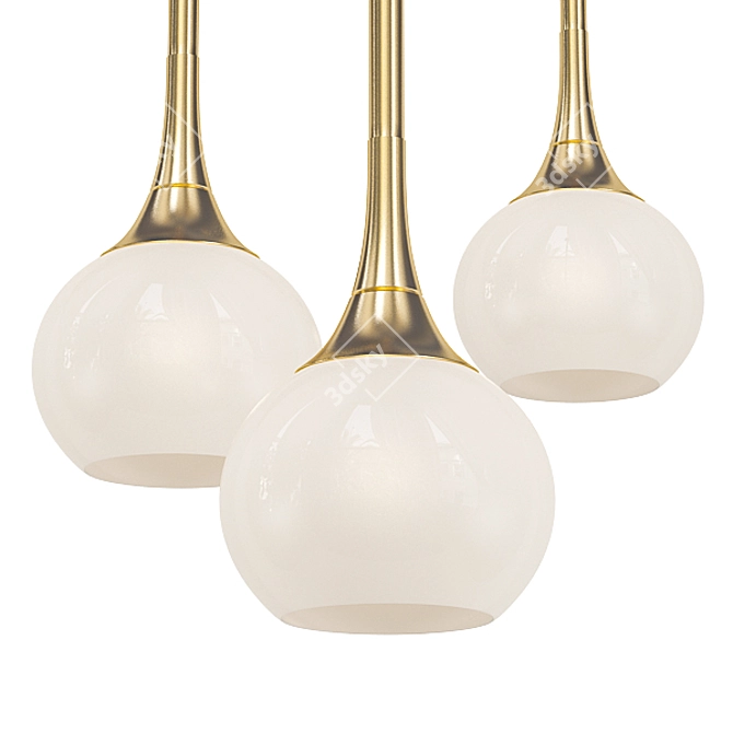 Modern Chandeliers Collection 3D model image 4