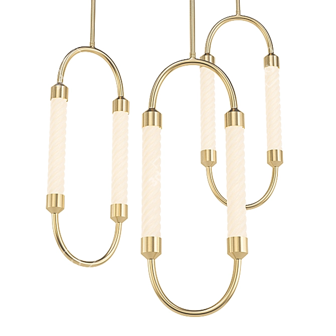 Modern Lighting Collection: Chandeliers & Pendants 3D model image 5