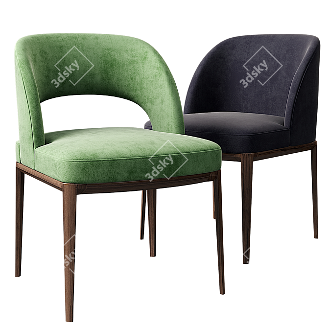 Elevate your space with the Niff Naff Chair 3D model image 1