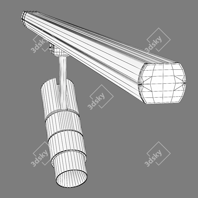 Fuoco Lightstar LED Track Light 3D model image 4