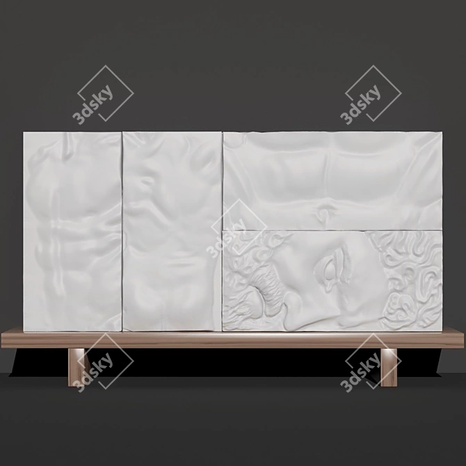 Versatile 3D Max Dresser 3D model image 1