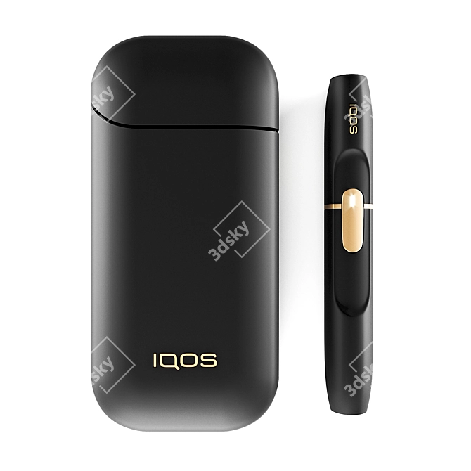 IQOS 2.4 Plus: Classic and Black 3D model image 1