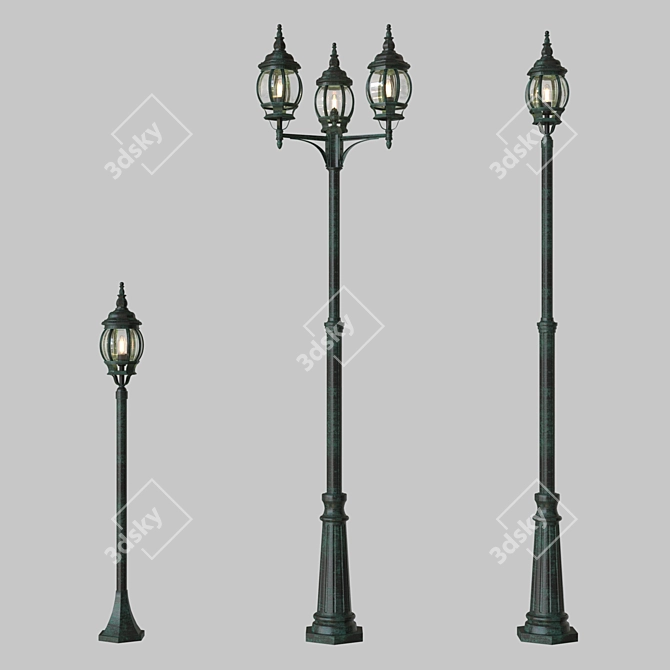 Arte Lamp Atlanta - Stylish Lighting Solution 3D model image 1