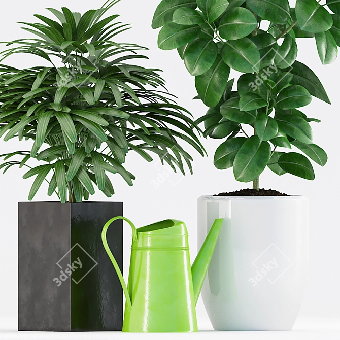 Botanical Bliss: 192 Exquisite Plants 3D model image 3