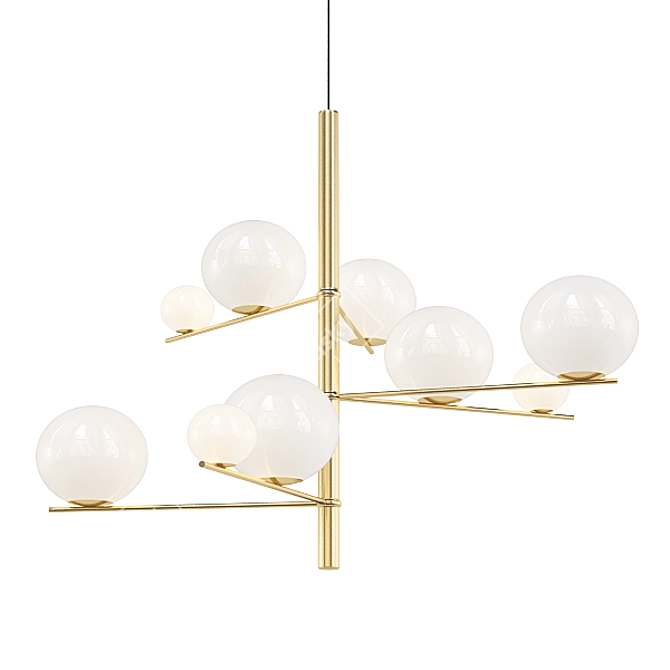 Modern Chandelier Collection 3D model image 3