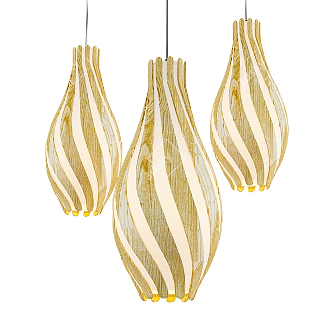 Modern Chandelier Collection 3D model image 5