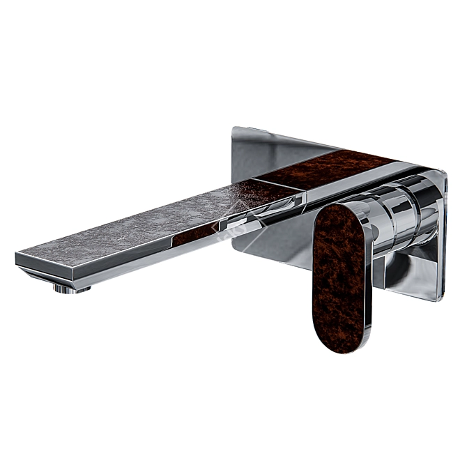Nobili Dress Wall-Mounted Mixer 3D model image 1