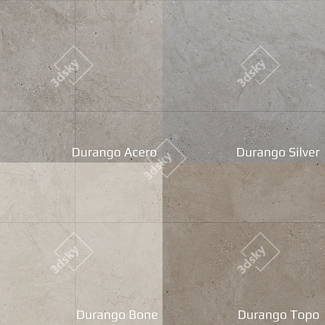 Porcelanosa Deco Durango Mosaic: Versatile Spanish Ceramic Tile 3D model image 4