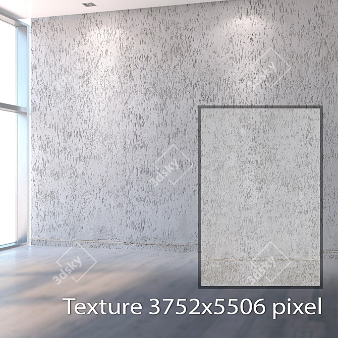 Seamless Stucco Texture Pack 3D model image 2