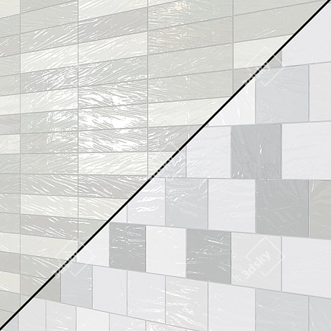 Versatile Montauk 10 Species: Endless Tile Possibilities 3D model image 2