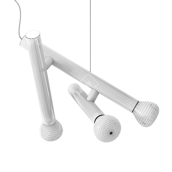 Lambert & Fils PARC 04 Pendant Light 3D model image 2