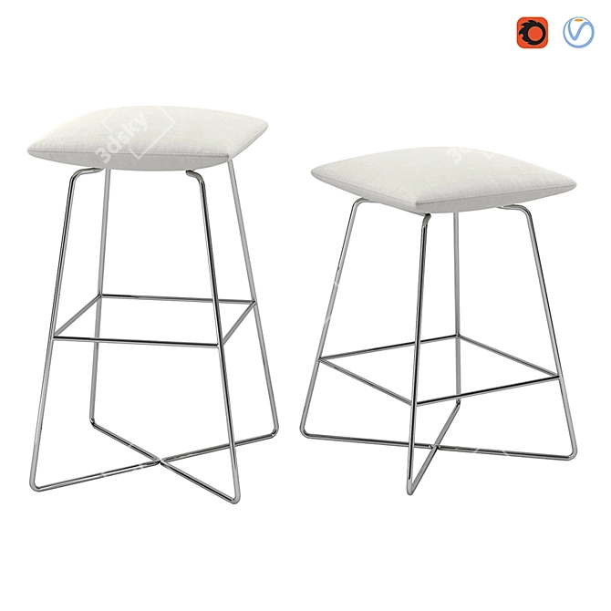 Modern and Sleek COR-Jalis 01 - High Quality 3D Model 3D model image 1