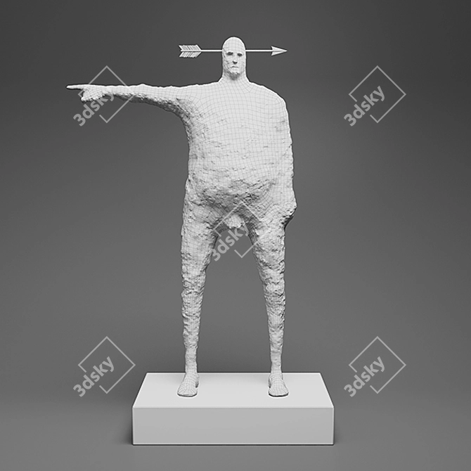  Madness Unleashed: Low Poly Art 3D model image 3