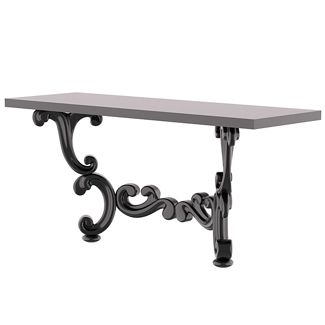 Elegant Saint Etienne Console Table 3D model image 2